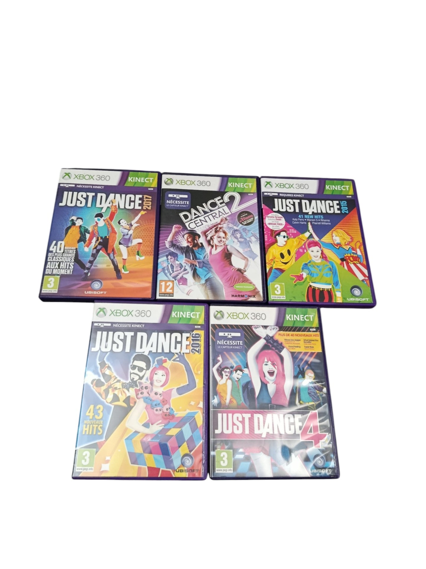 Lot Just Dance Xbox 360 Kinect