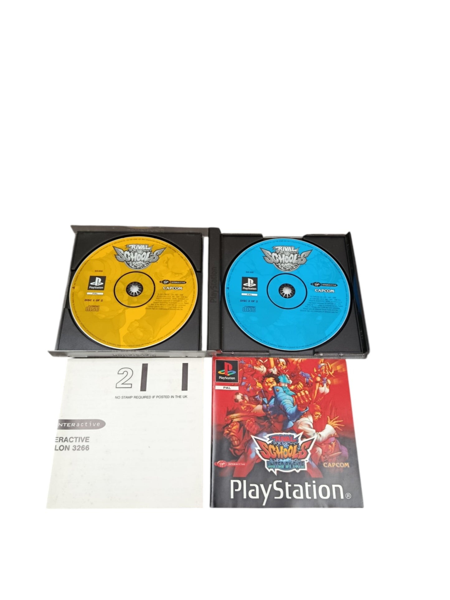 Rival Schools PlayStation 1 Jeu Complet PAL Version HOE