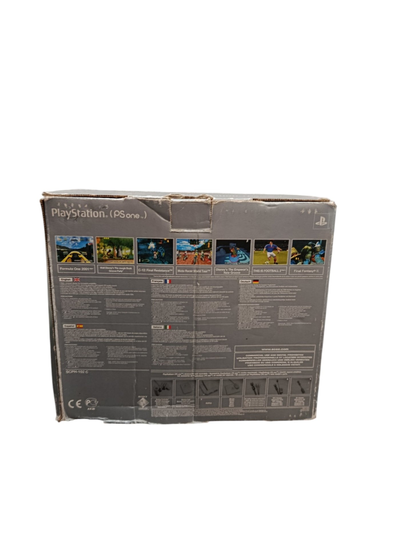 Console PSone Sony complet FRA