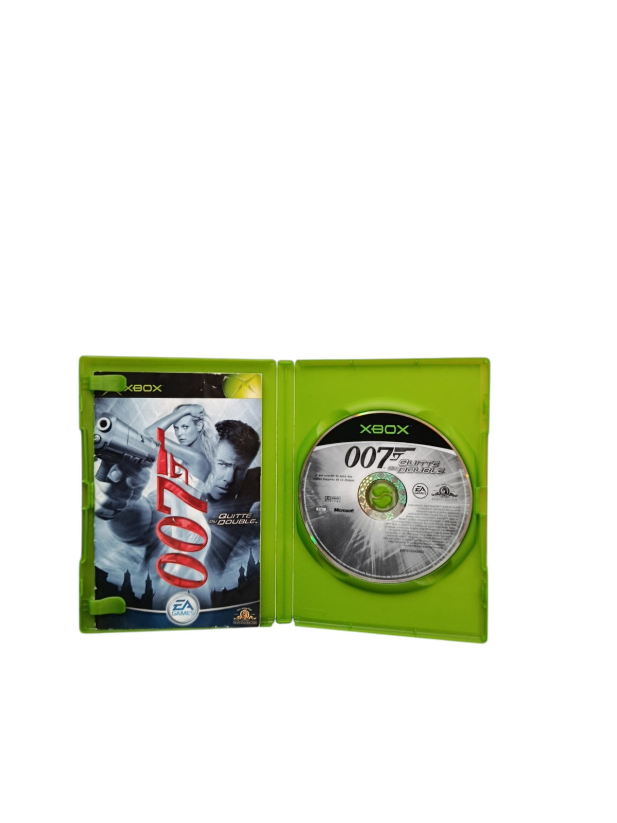 007 Quitte ou Double Xbox Jeu Complet PAL FR