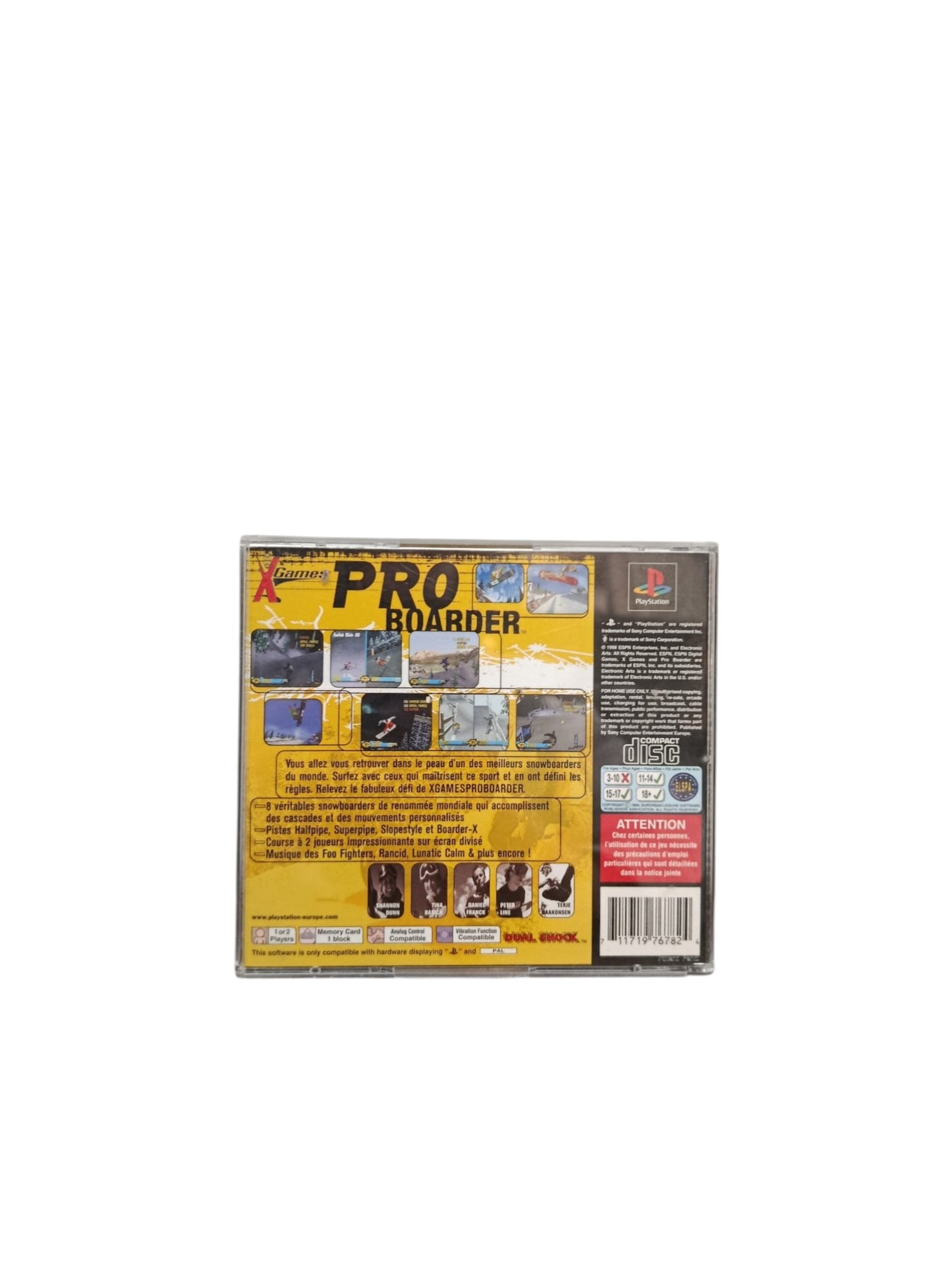 X Games Pro Boarder PlayStation 1 Jeu Complet PAL FR