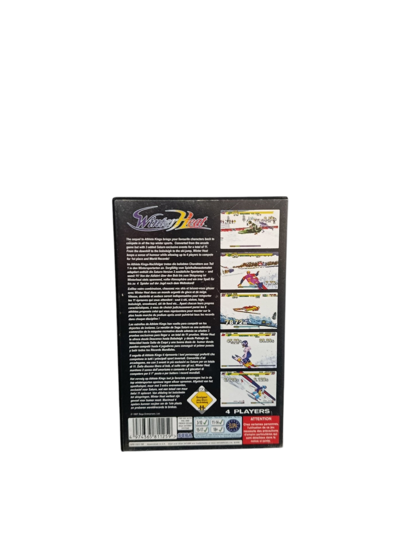 Winter Heat Sega Saturn Complet