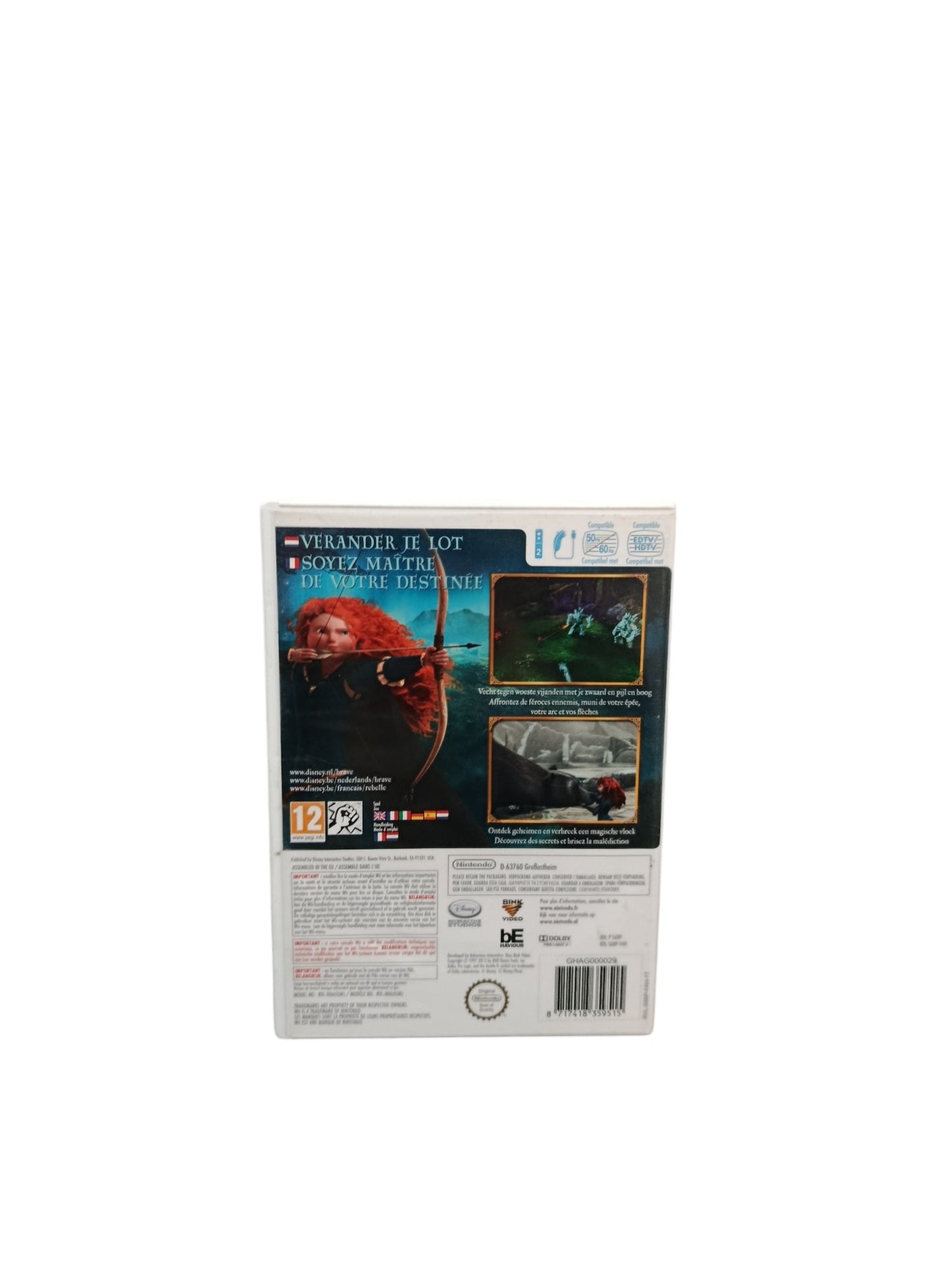 Brave Rebelle Nintendo Wii Complet