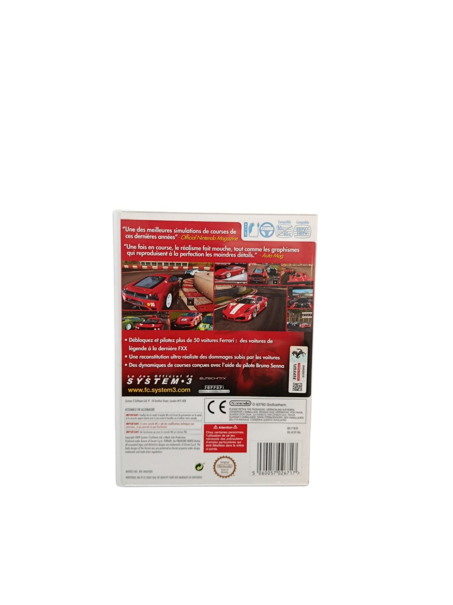 Ferrari Challenge Deluxe Nintendo Wii Complet