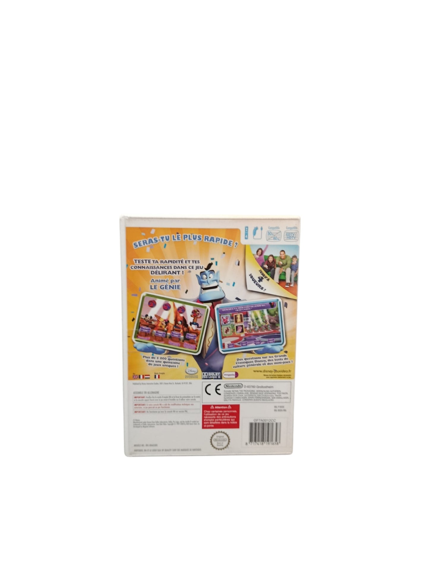 Disney Think Fast Nintendo Wii Complet