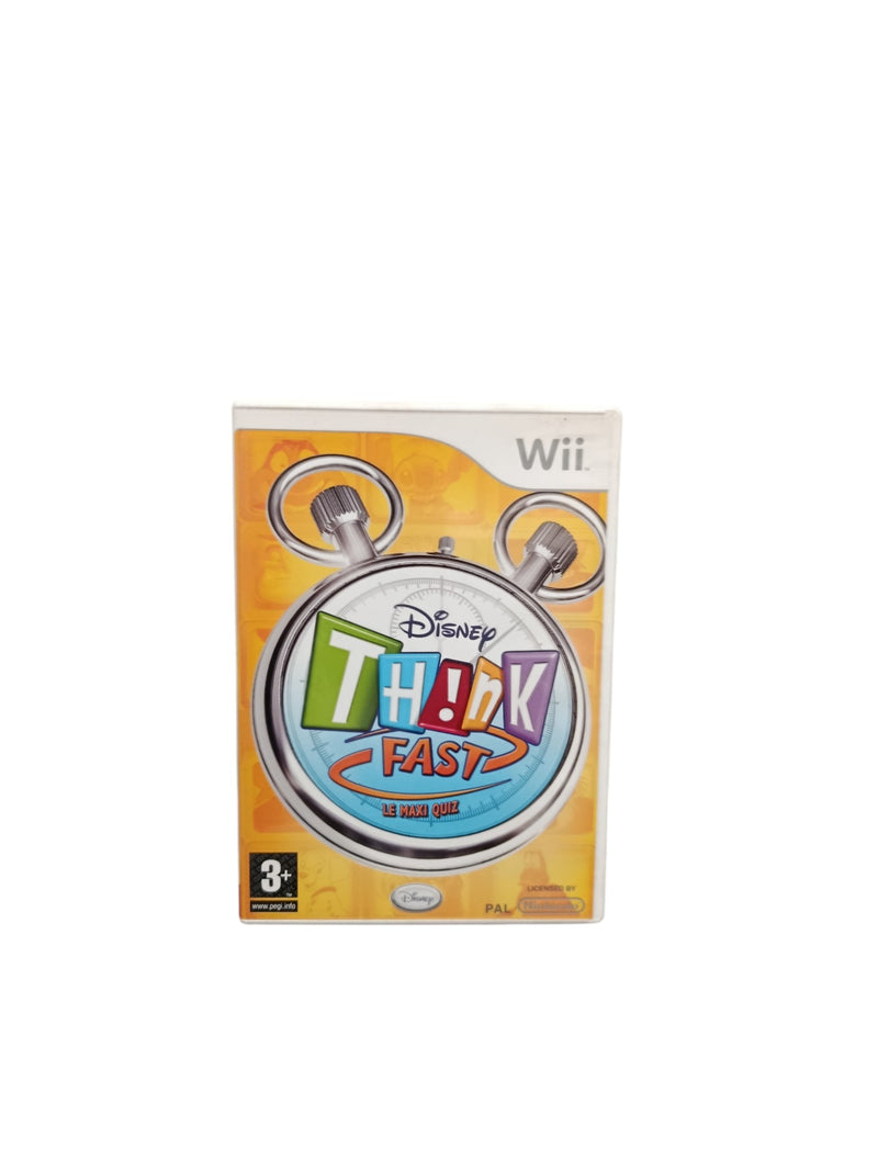Disney Think Fast Nintendo Wii Complet