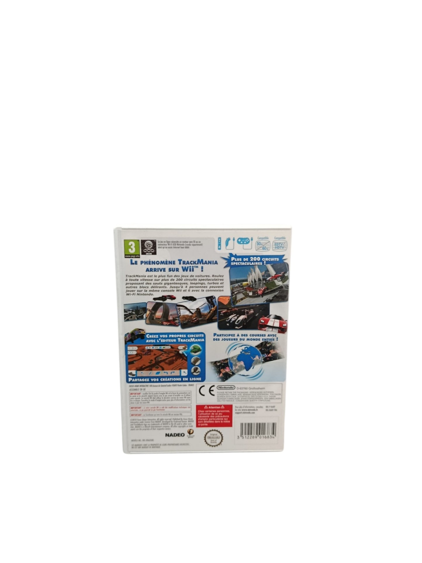 Trackmania (Tm) Nintendo Wii Complet