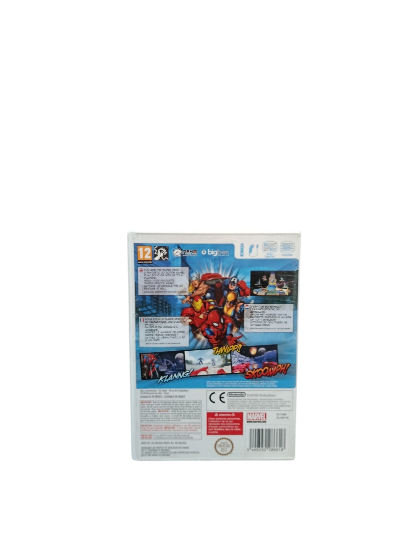 Marvel Super Heroes 3D : Grandmaster’s Challenge Wii