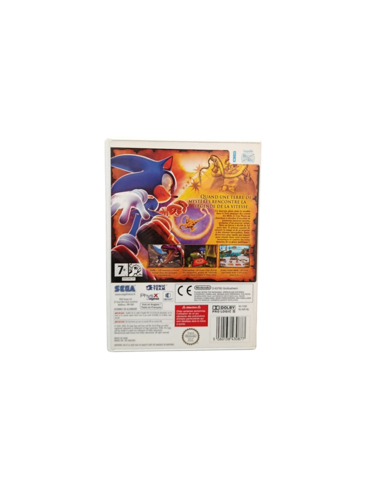 Sonic and the Secret Rings Wii Complet