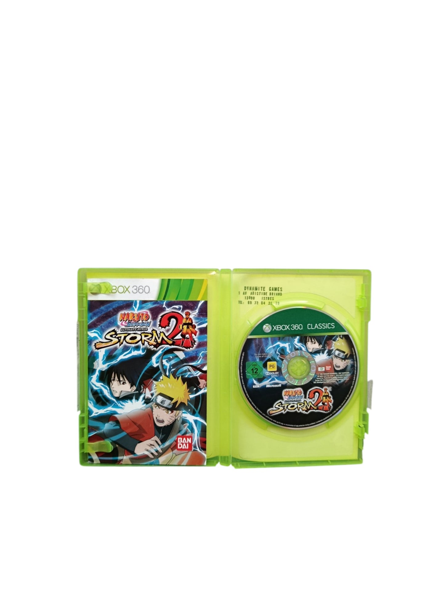 Naruto Shippuden Ultimate Ninja Storm 2 Xbox 360 Complet Version Classics