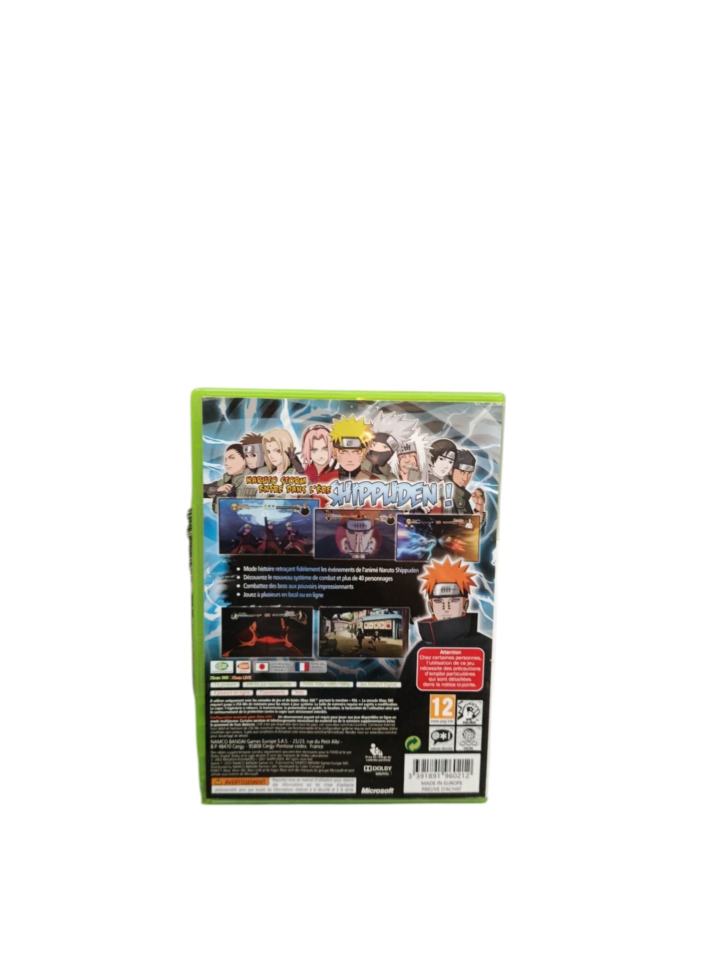 Naruto Shippuden Ultimate Ninja Storm 2 Xbox 360 Complet Version Classics