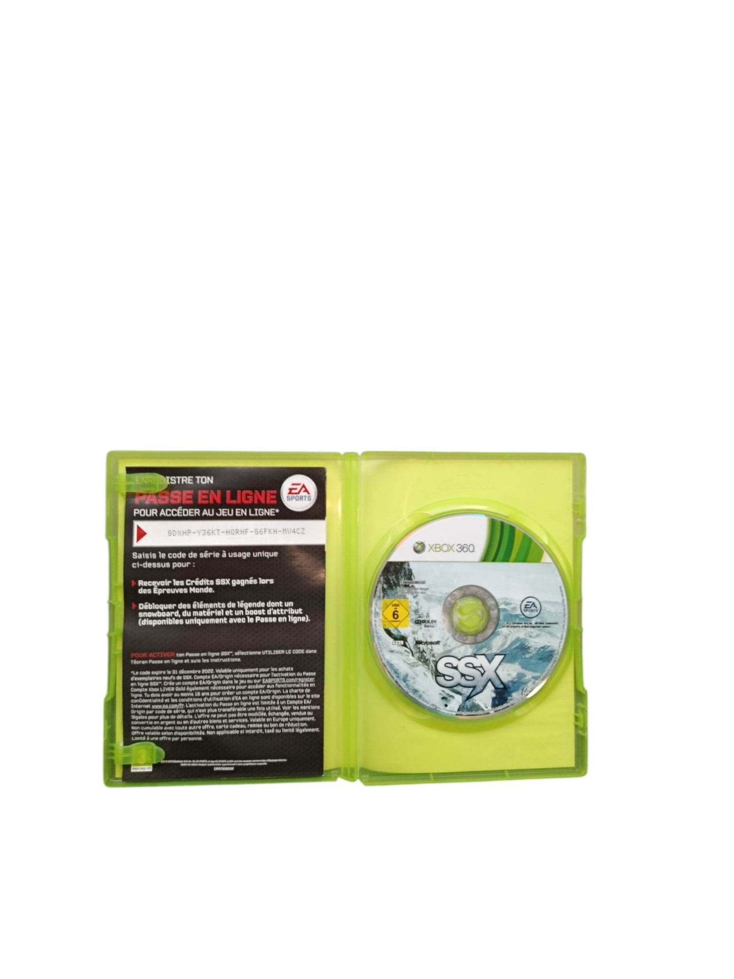 SSX Xbox 360 Complet