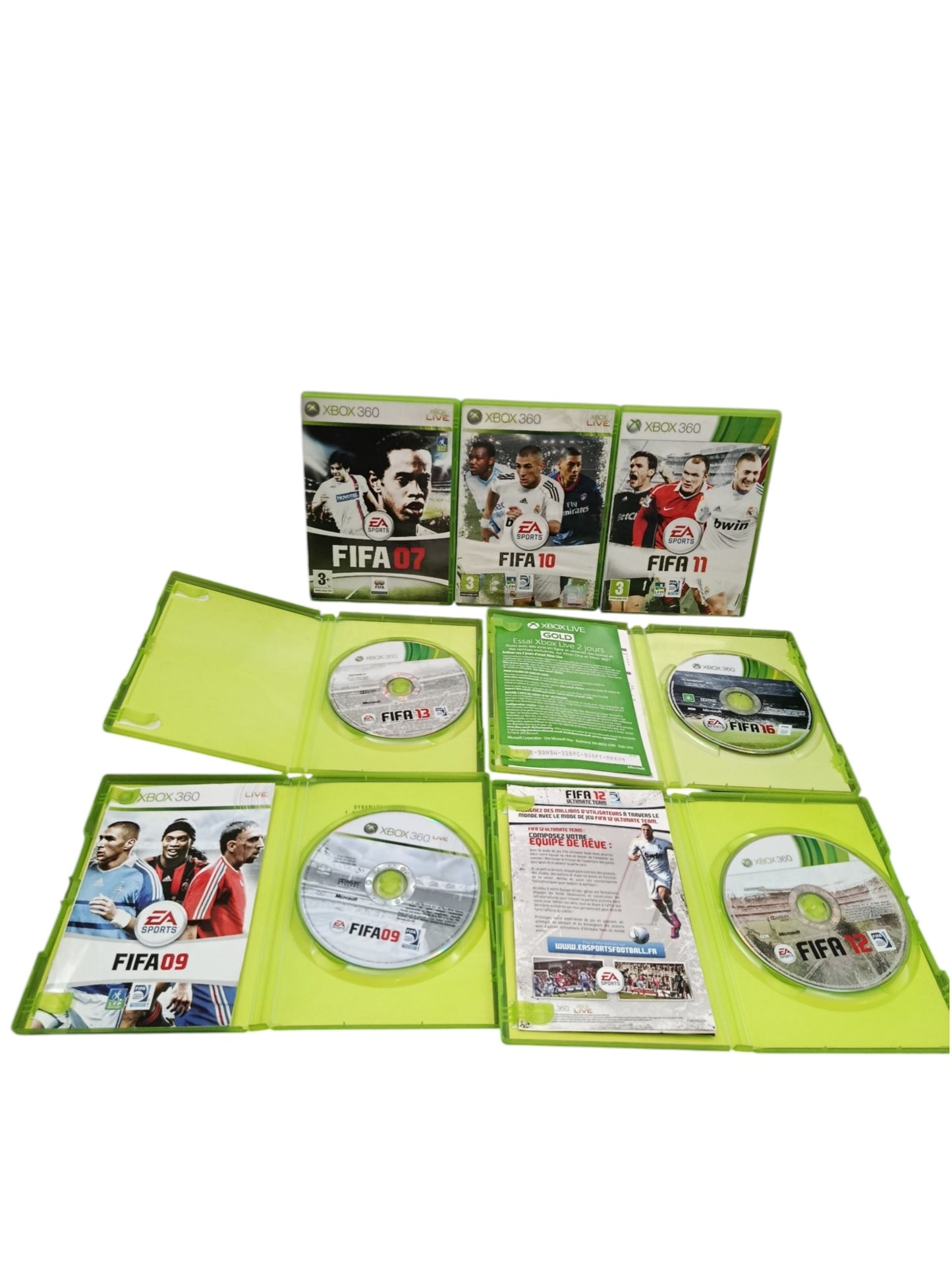 Lot Bundle Xbox 360 Fifa