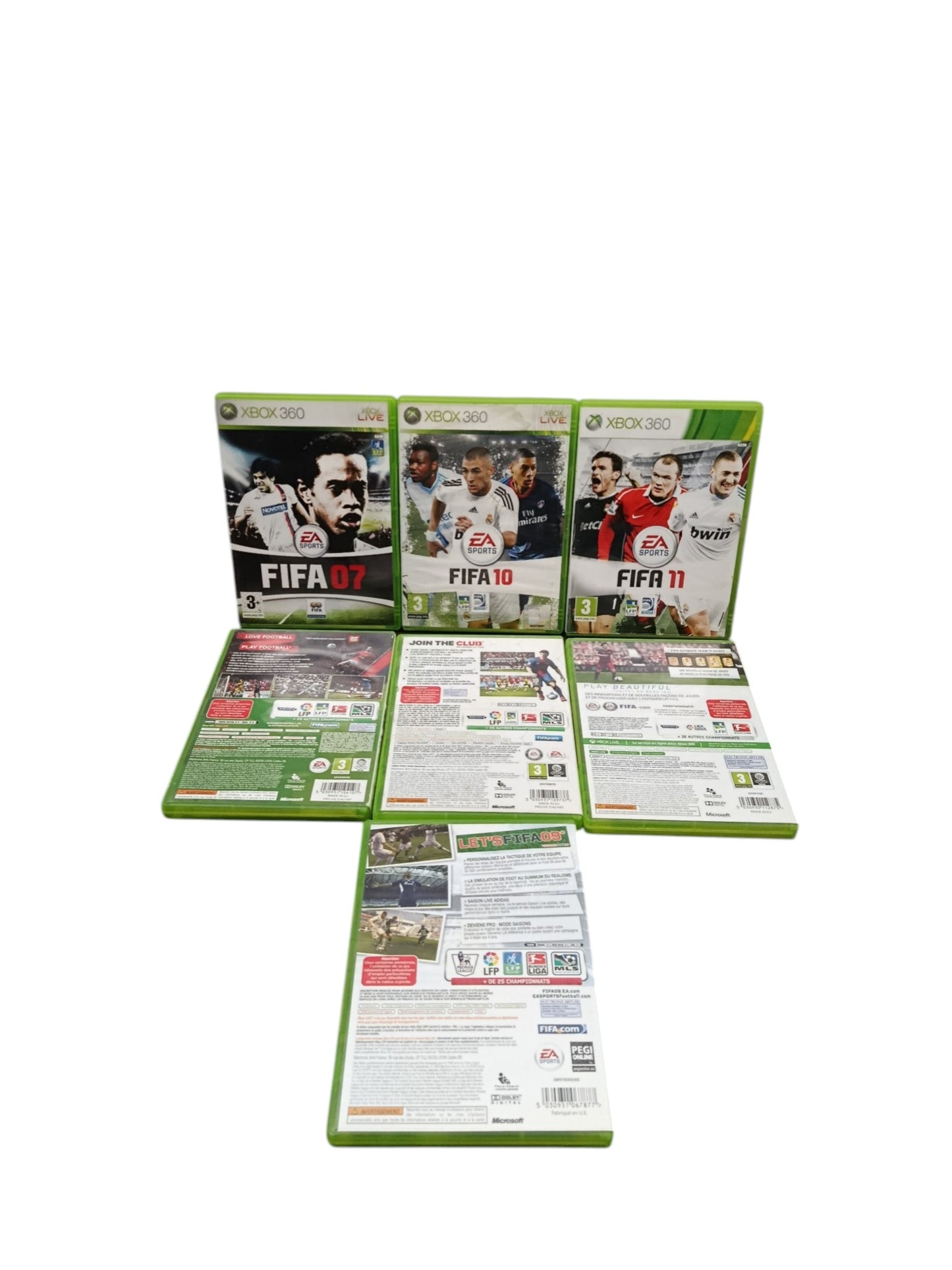 Lot Bundle Xbox 360 Fifa