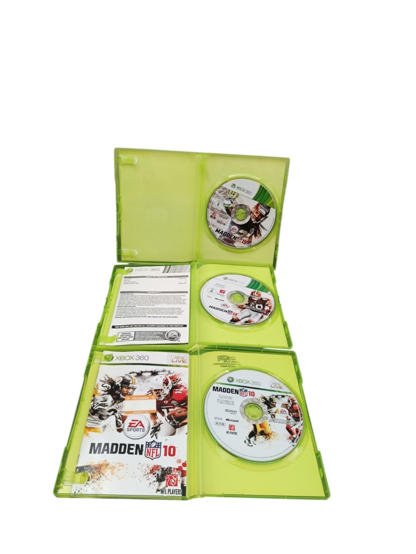 lot Madden Xbox 360