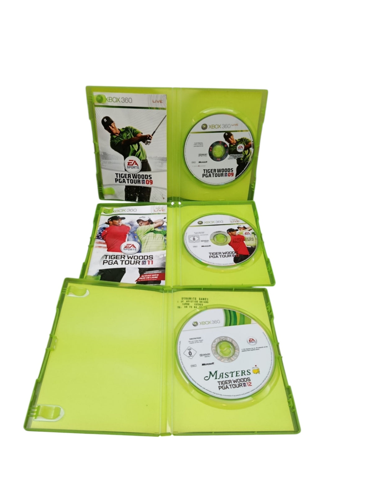 lot Tiger Woods (Xbox 360)