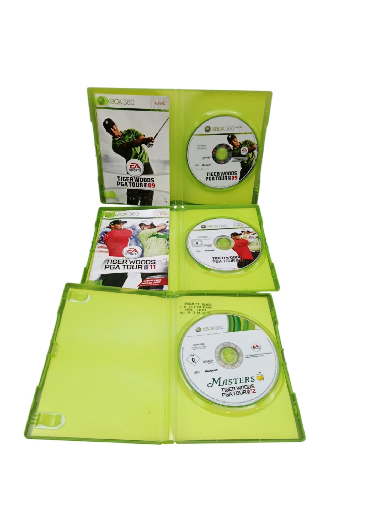 lot Tiger Woods (Xbox 360)