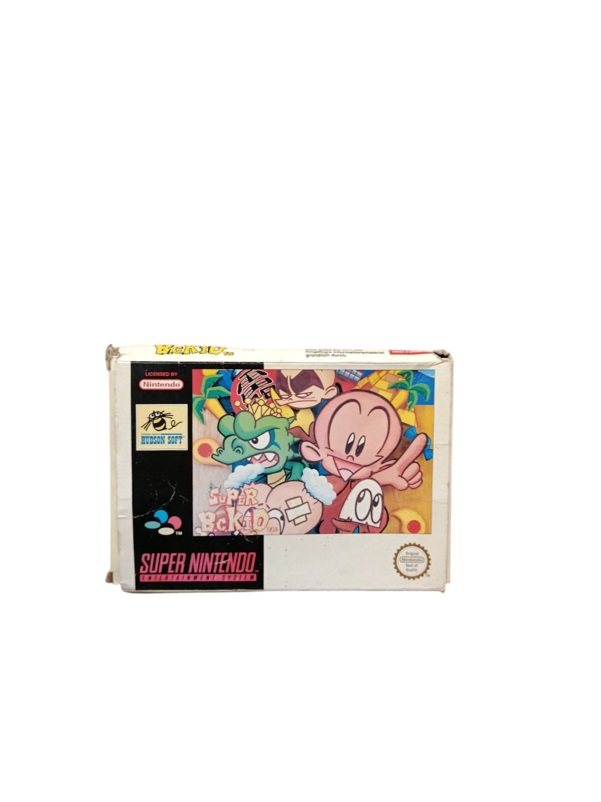 Super B.C. KID Super Nintendo SNES Sans notice