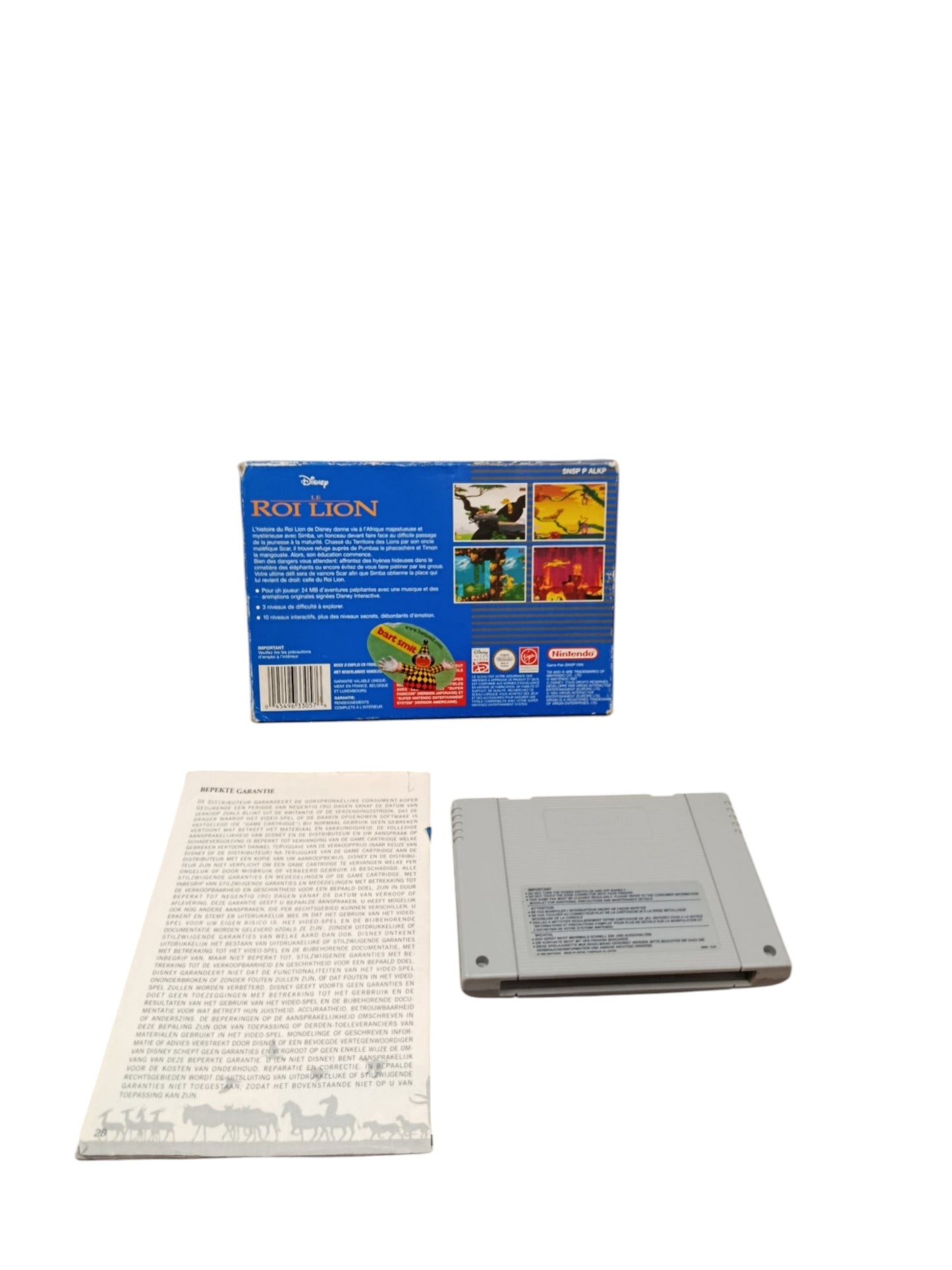 Roi Lion Super Nintendo SNES