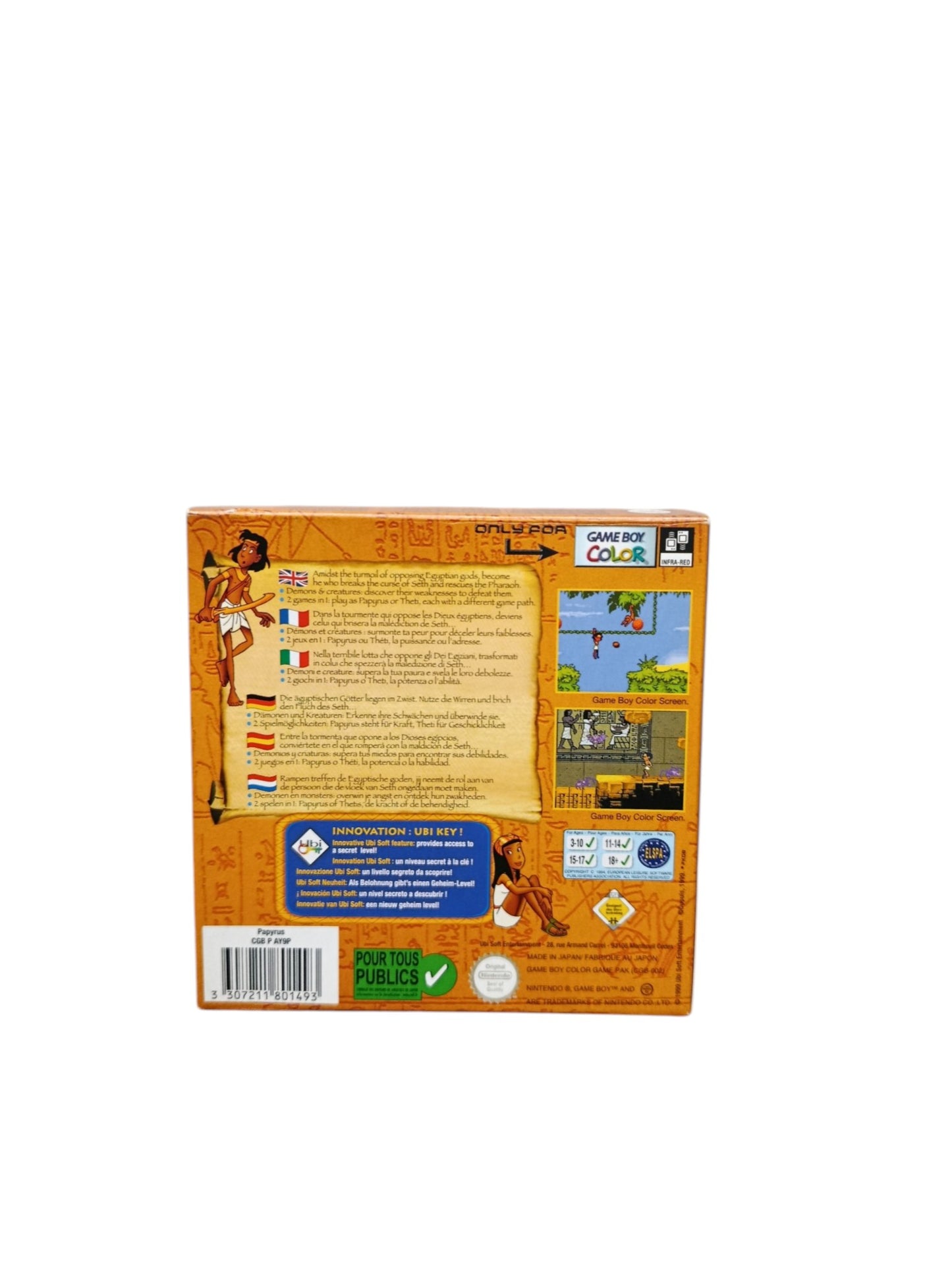 Papyrus Game Boy Color (GBC)