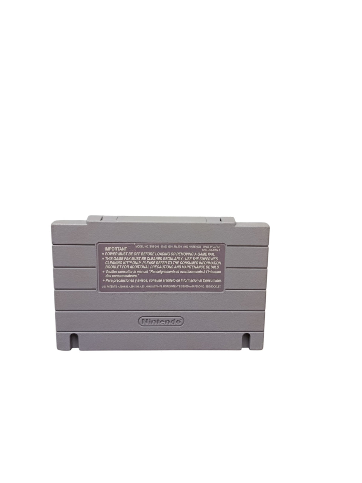 Bull vs Blazers Super nintendo SNES Version USA