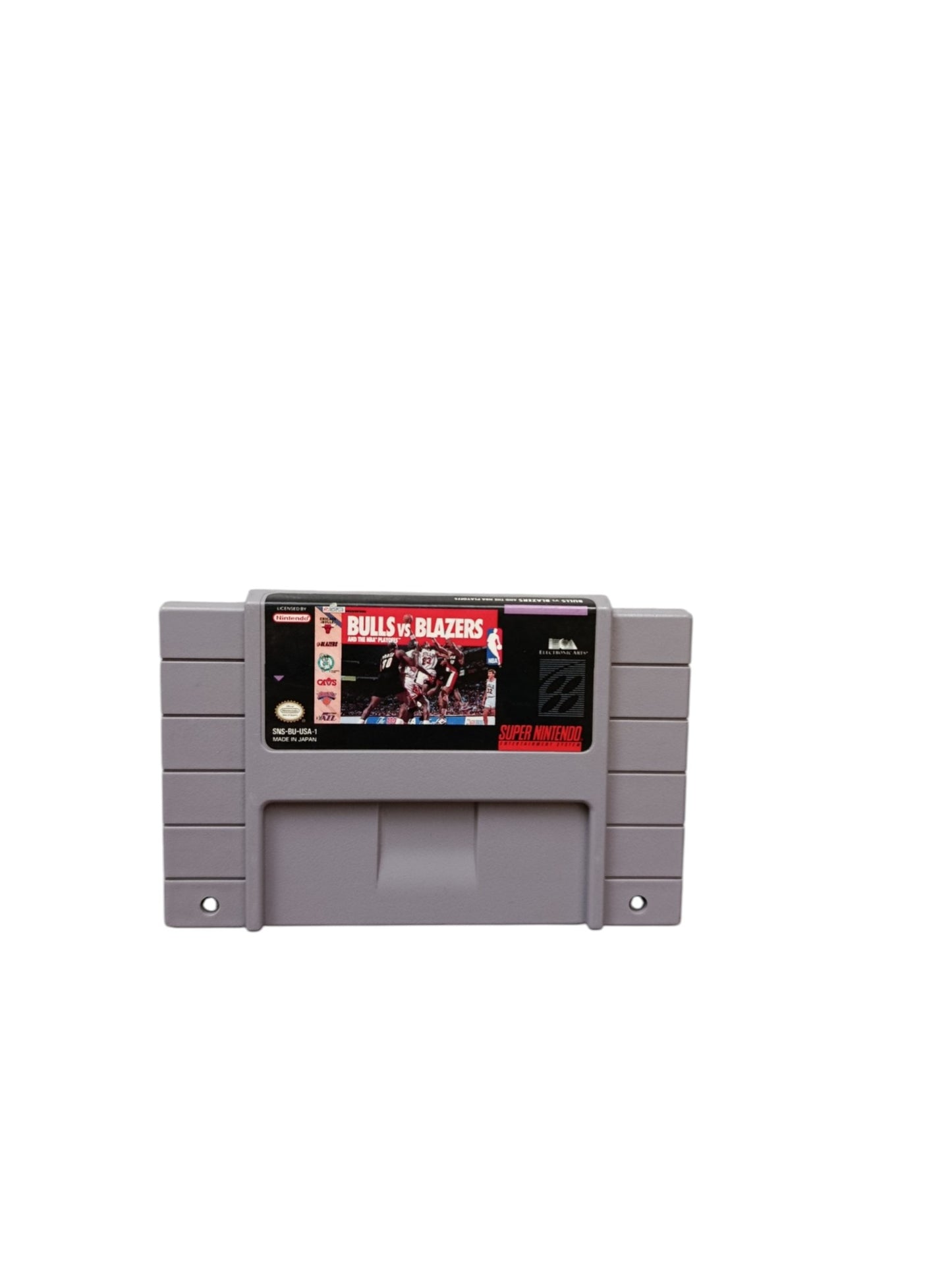 Bull vs Blazers Super nintendo SNES Version USA