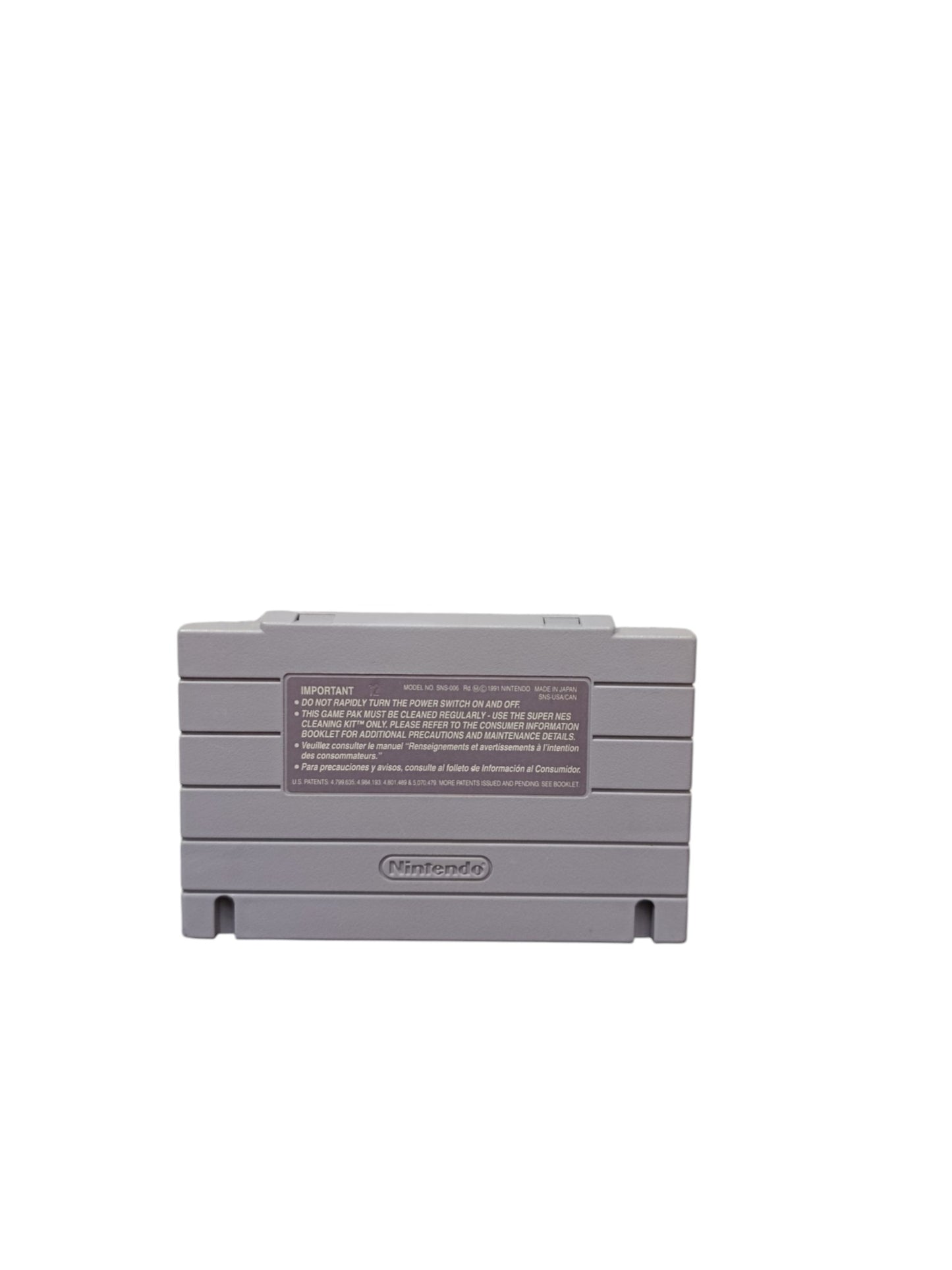 Strike Gunner Super nintendo SNES Version USA