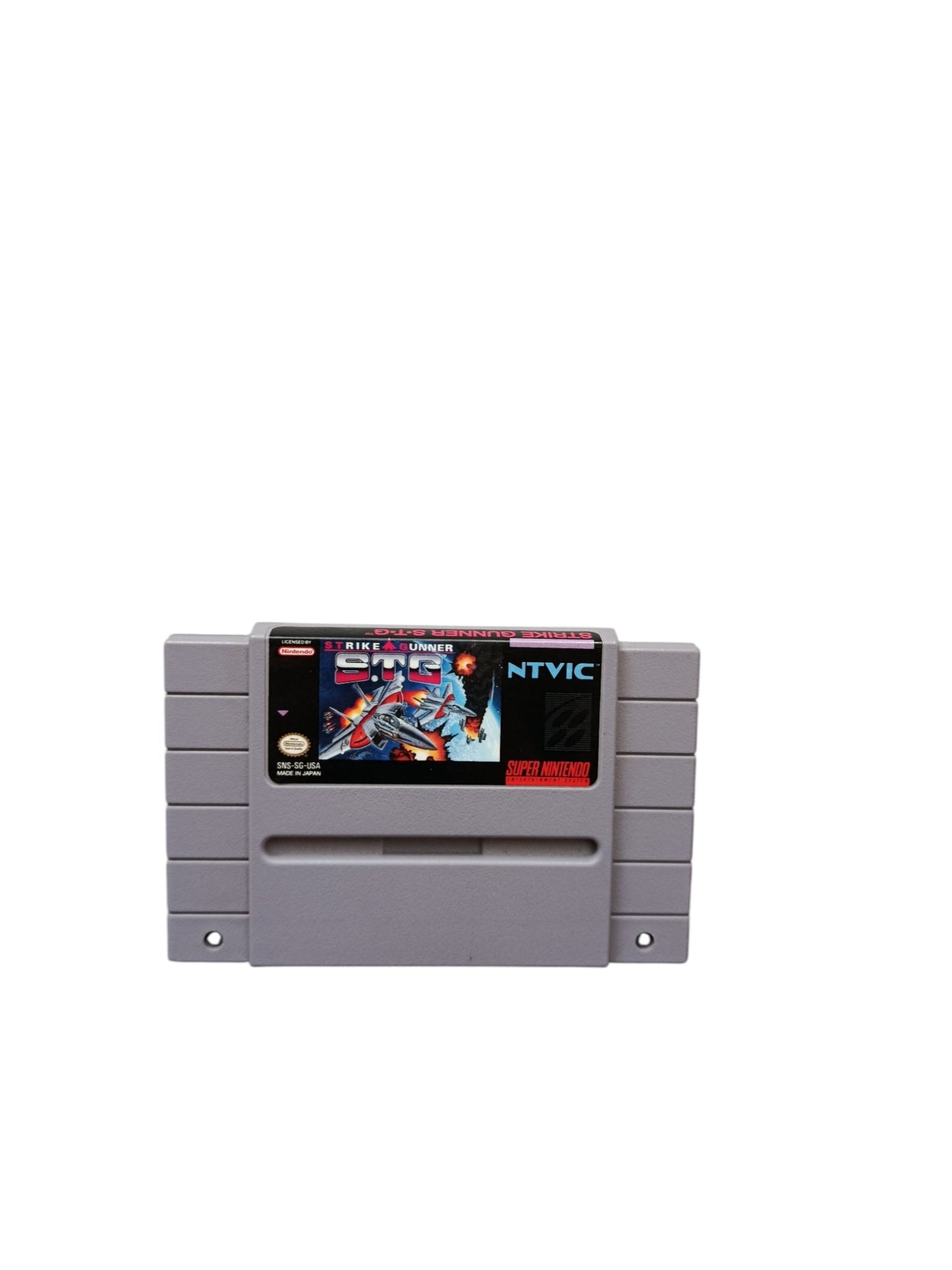 Strike Gunner Super nintendo SNES Version USA