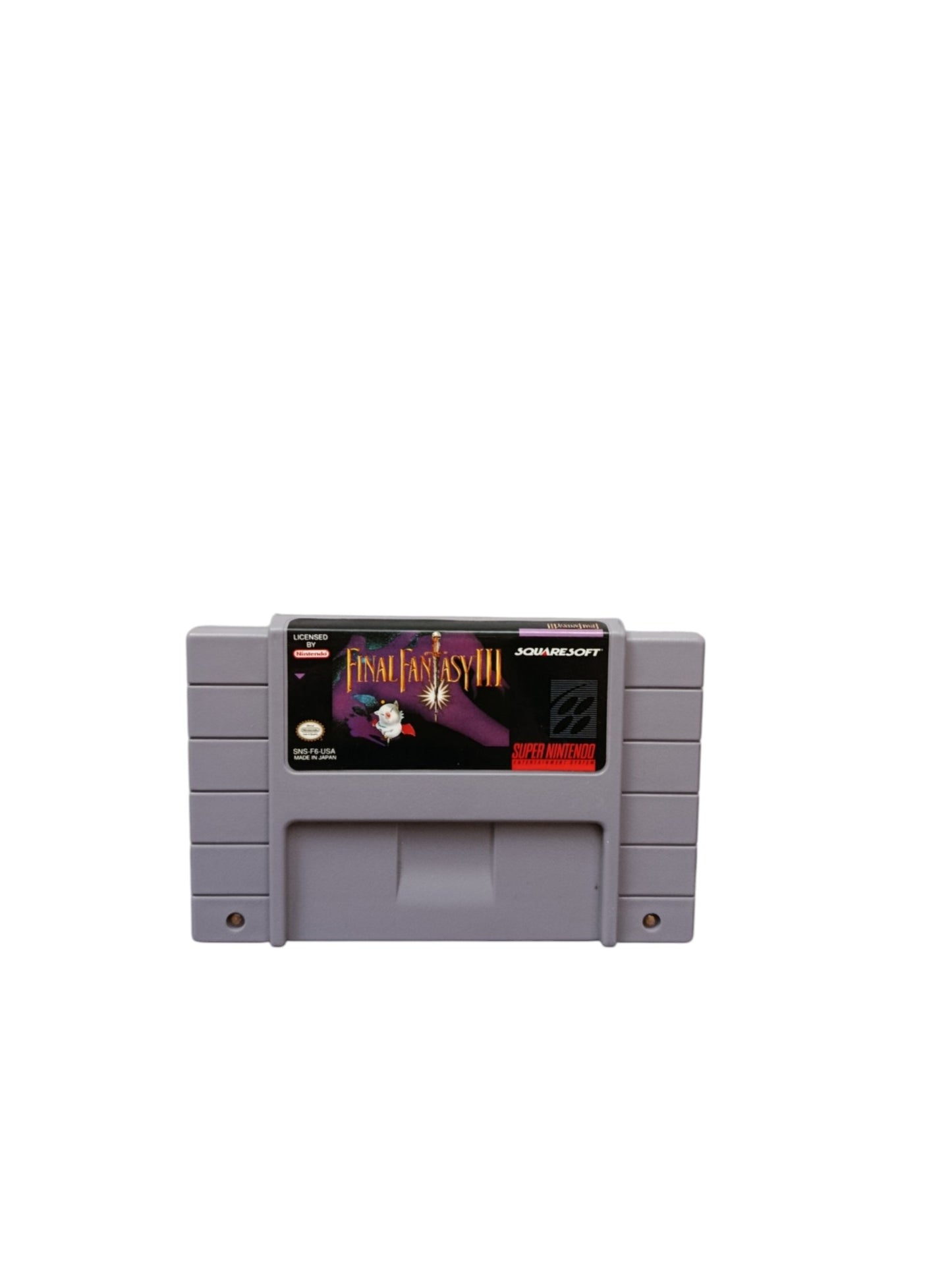Final Fantasy III Super nintendo SNES Version USA