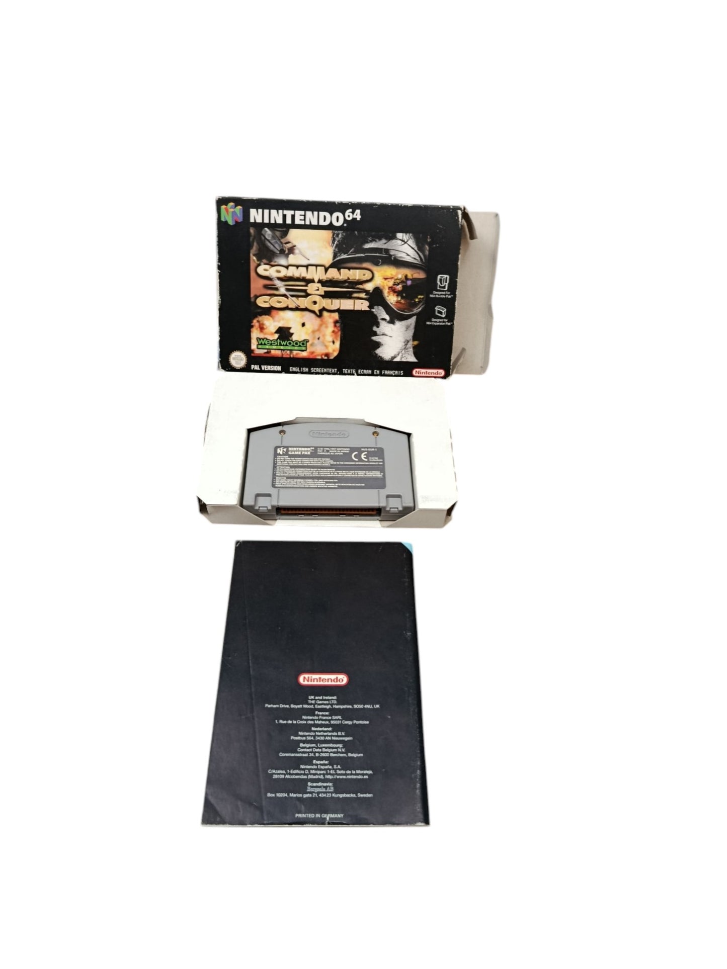 Command Conquer Nintendo 64 (N64)