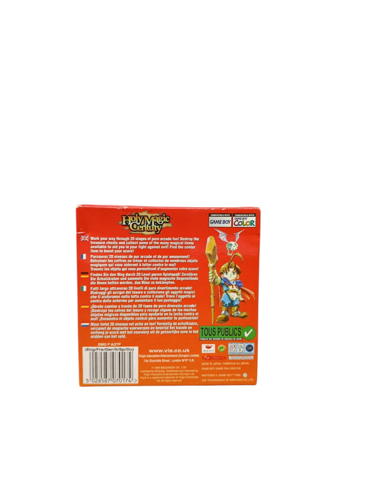 Holy Magic Century Game Boy Color (GBC)