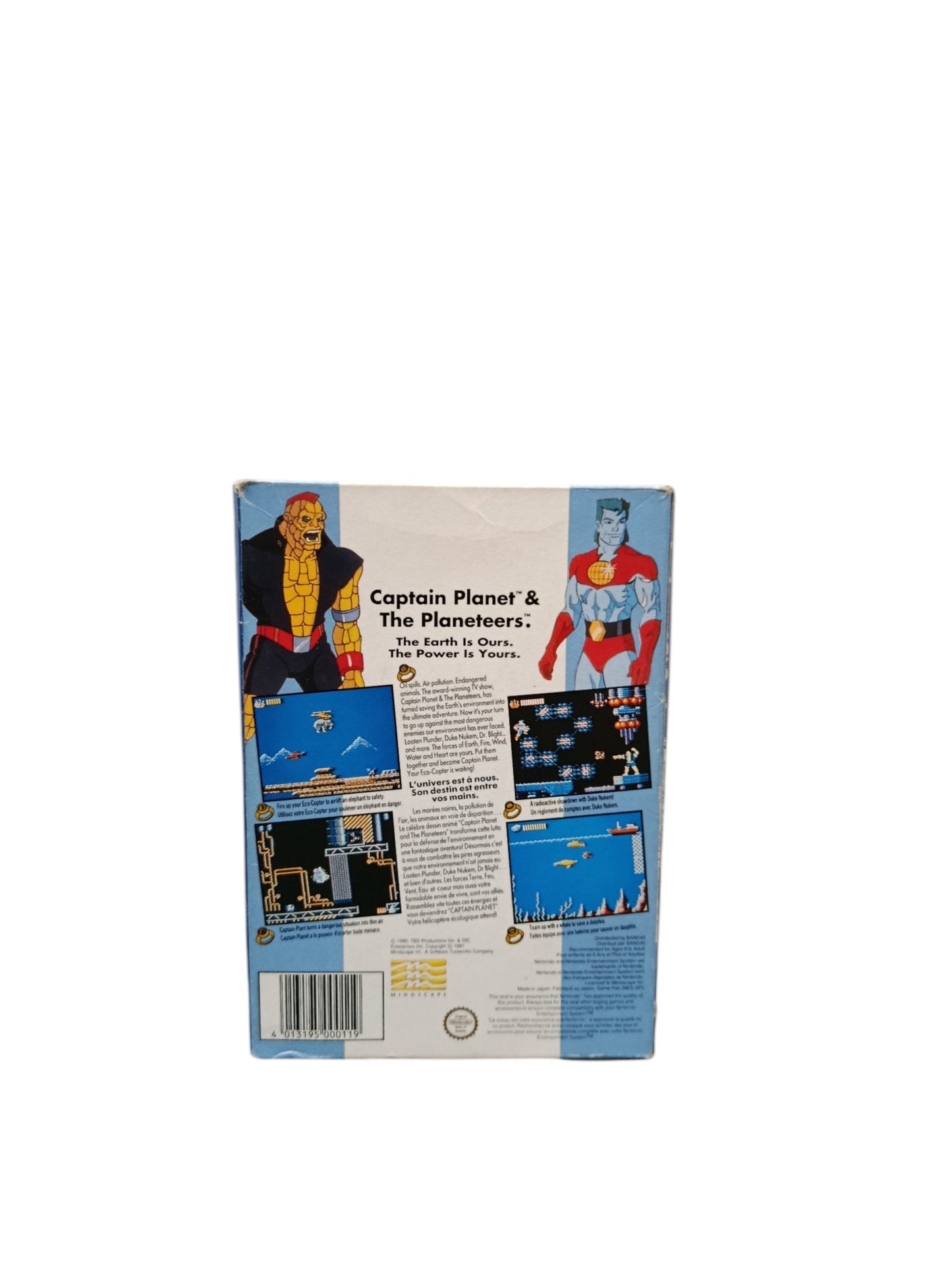 Captain Planet And The Planeteers Nintendo NES