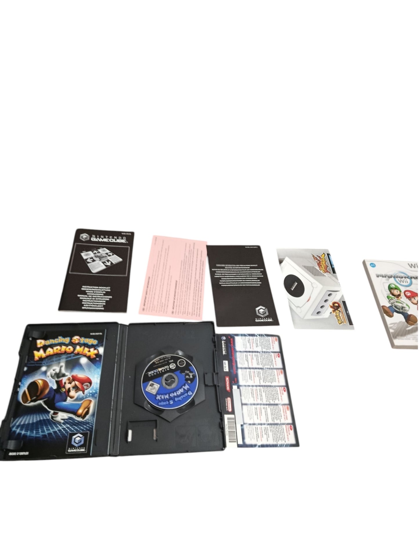 DANCING STAGE MARIO MIX PAK gamecube COMPLET proche du MINT