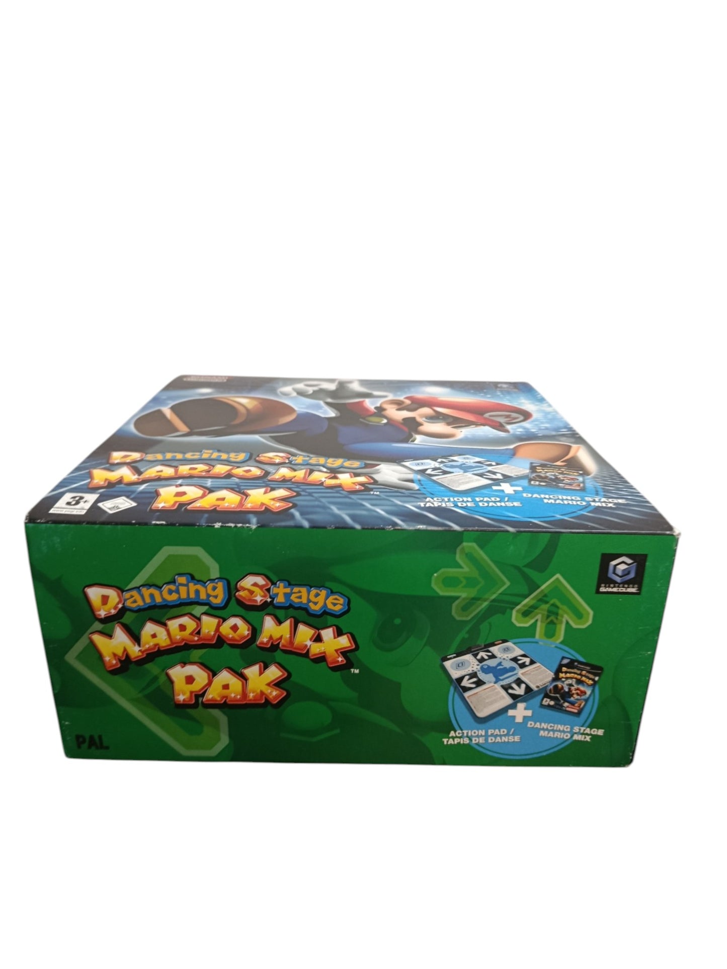 DANCING STAGE MARIO MIX PAK gamecube COMPLET proche du MINT