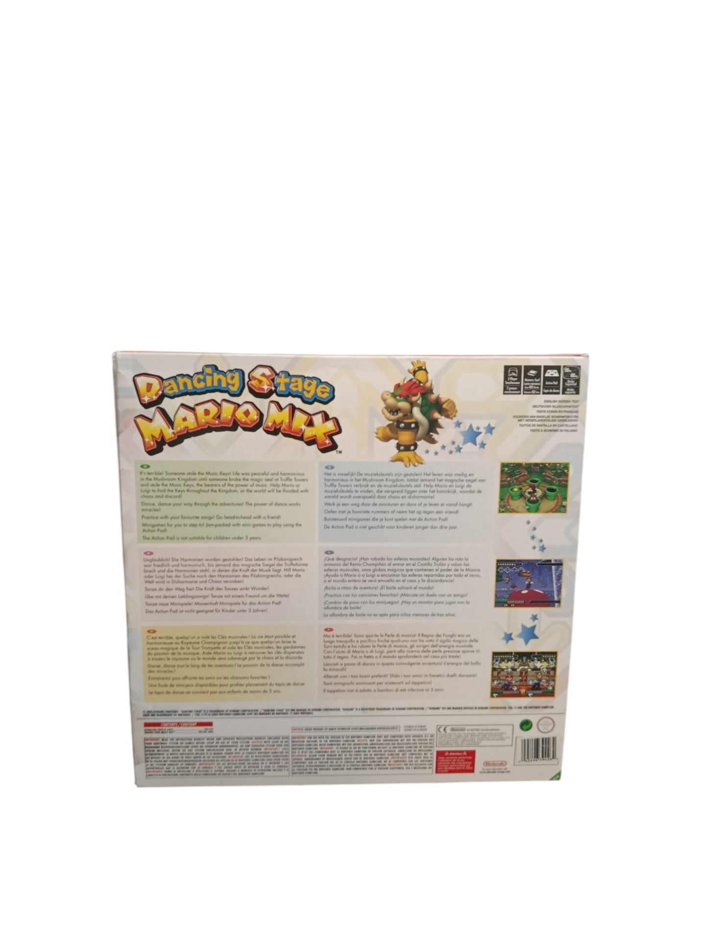 DANCING STAGE MARIO MIX PAK gamecube COMPLET proche du MINT