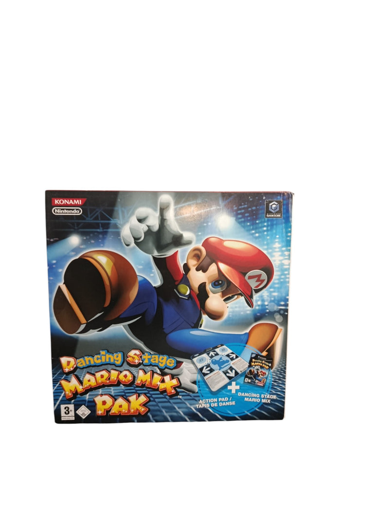 DANCING STAGE MARIO MIX PAK gamecube COMPLET proche du MINT