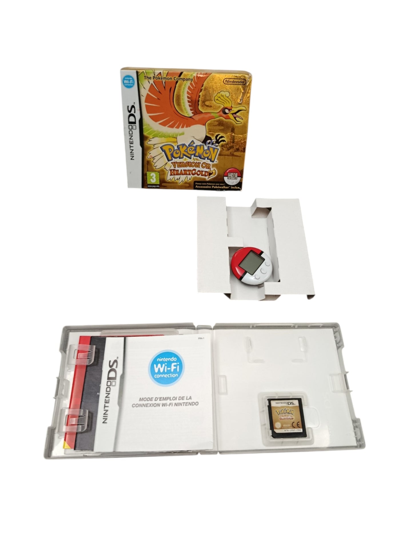 pokémon Heartgold Complet Nintendo DS Pack rare