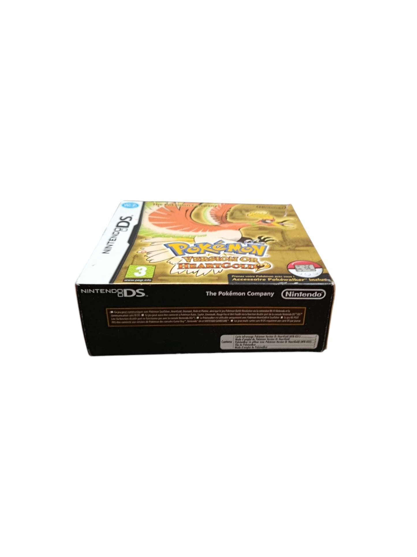 pokémon Heartgold Complet Nintendo DS Pack rare
