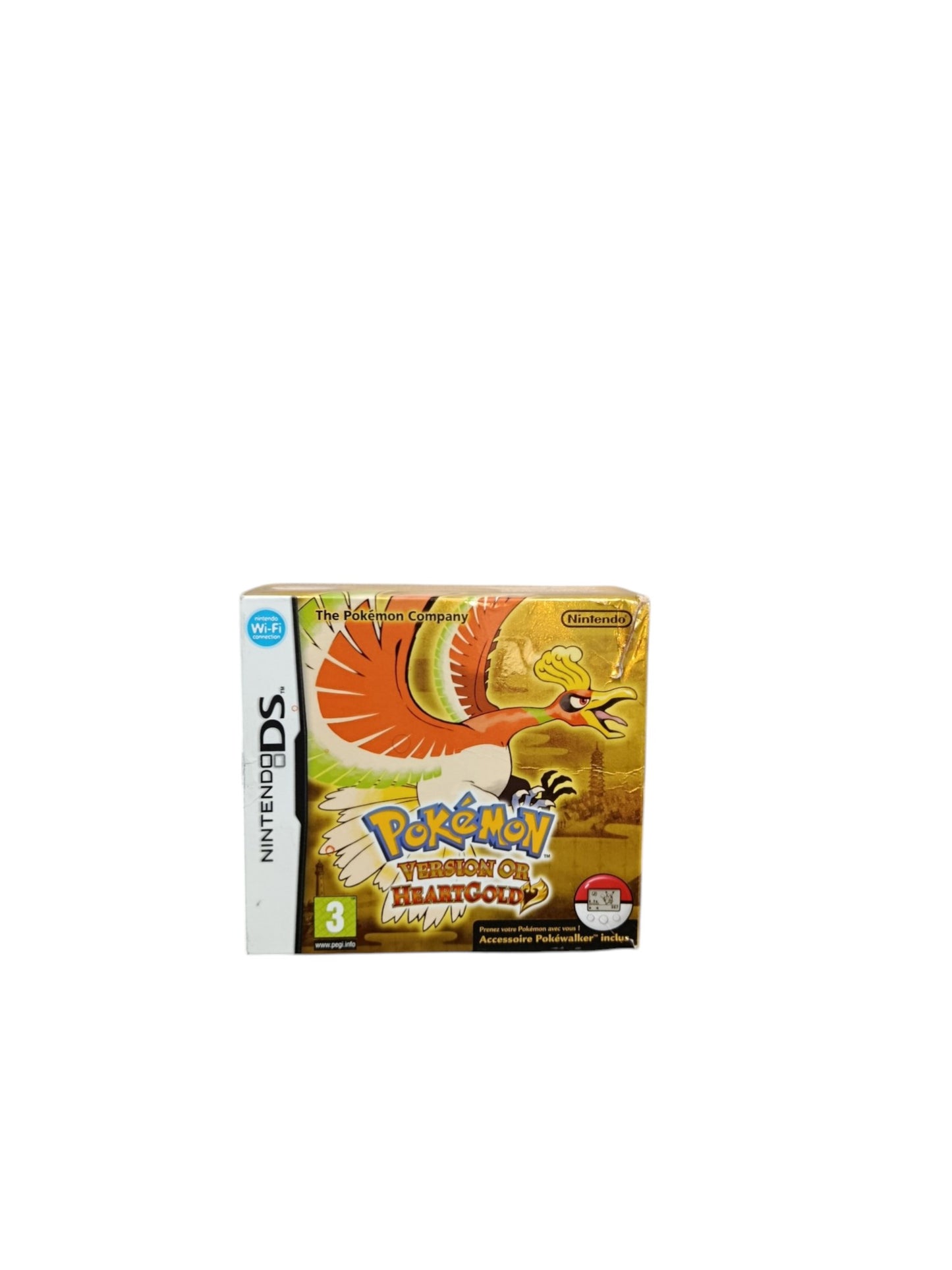pokémon Heartgold Complet Nintendo DS Pack rare