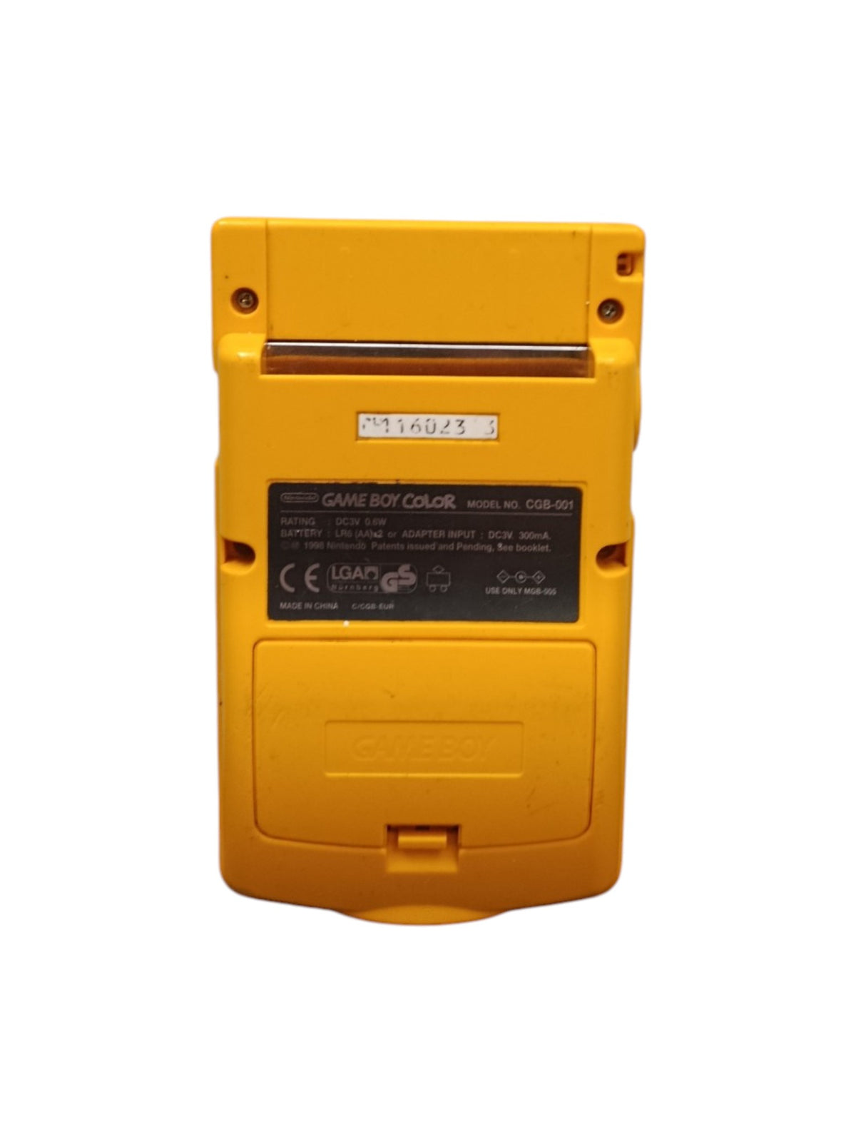 Console Game Boy Color Jaune