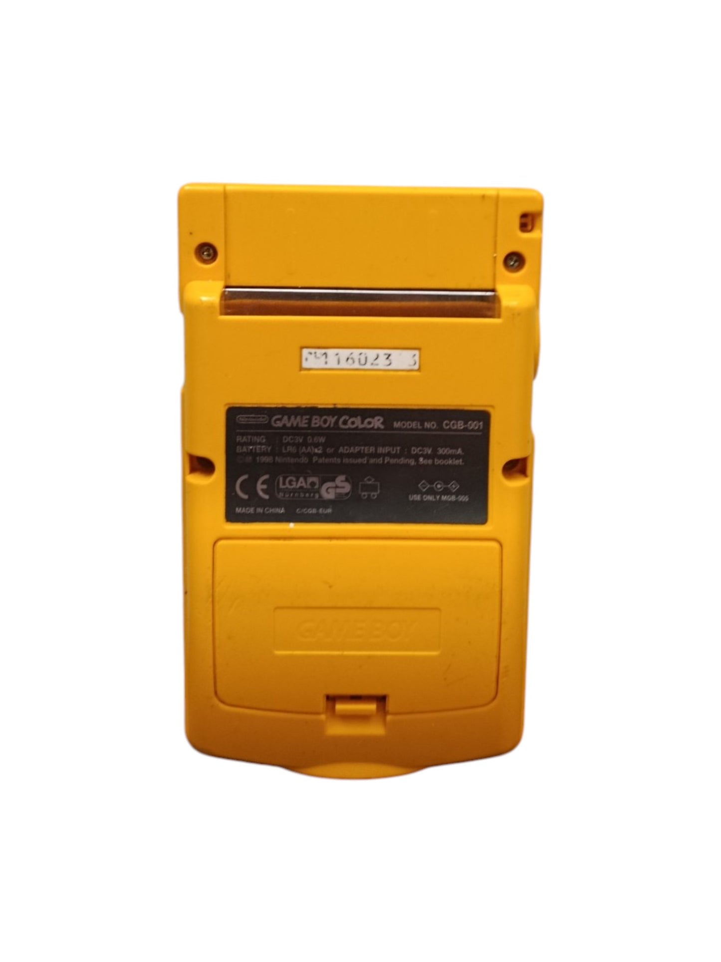 Console Game Boy Color Jaune
