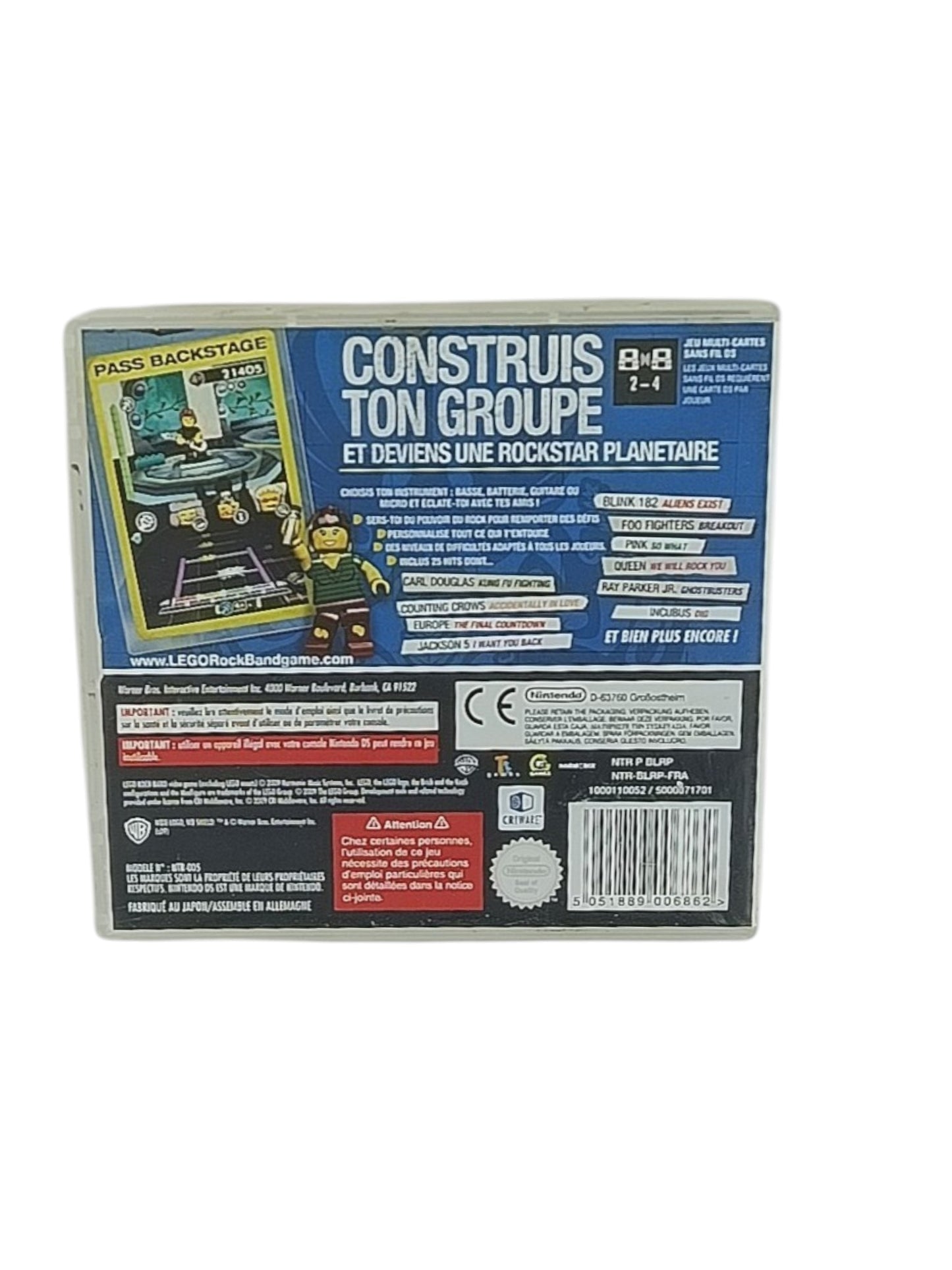 LEGO Rock Band Nintendo DS (NDS)