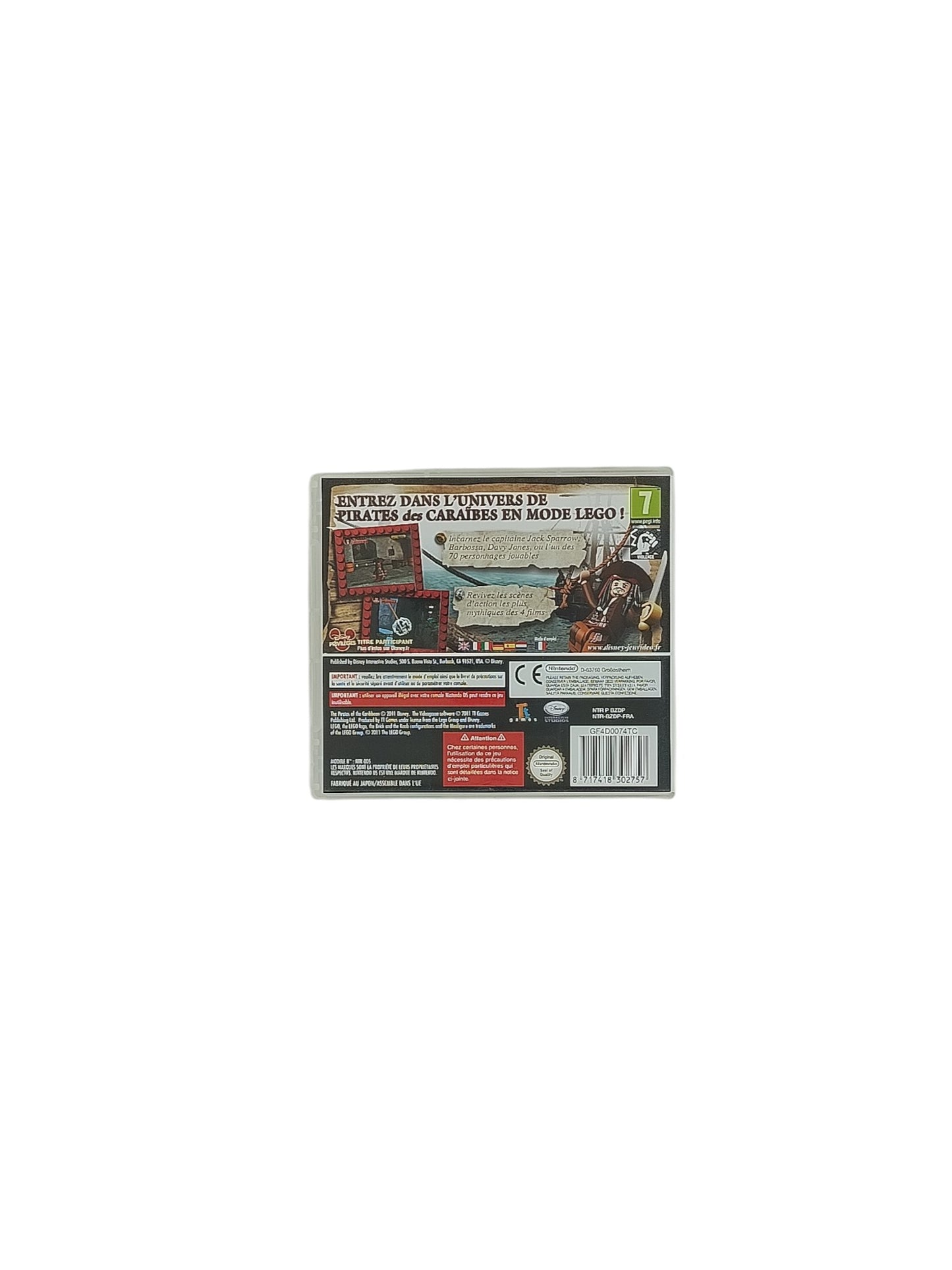 LEGO Pirates des Caraïbes : Le Jeu Vidéo Nintendo DS (NDS)