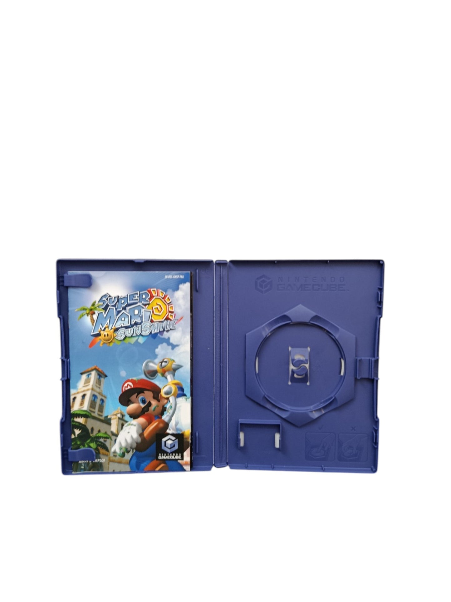 Super Mario Sunshine Nintendo GameCube GC Boite seule avec notice
