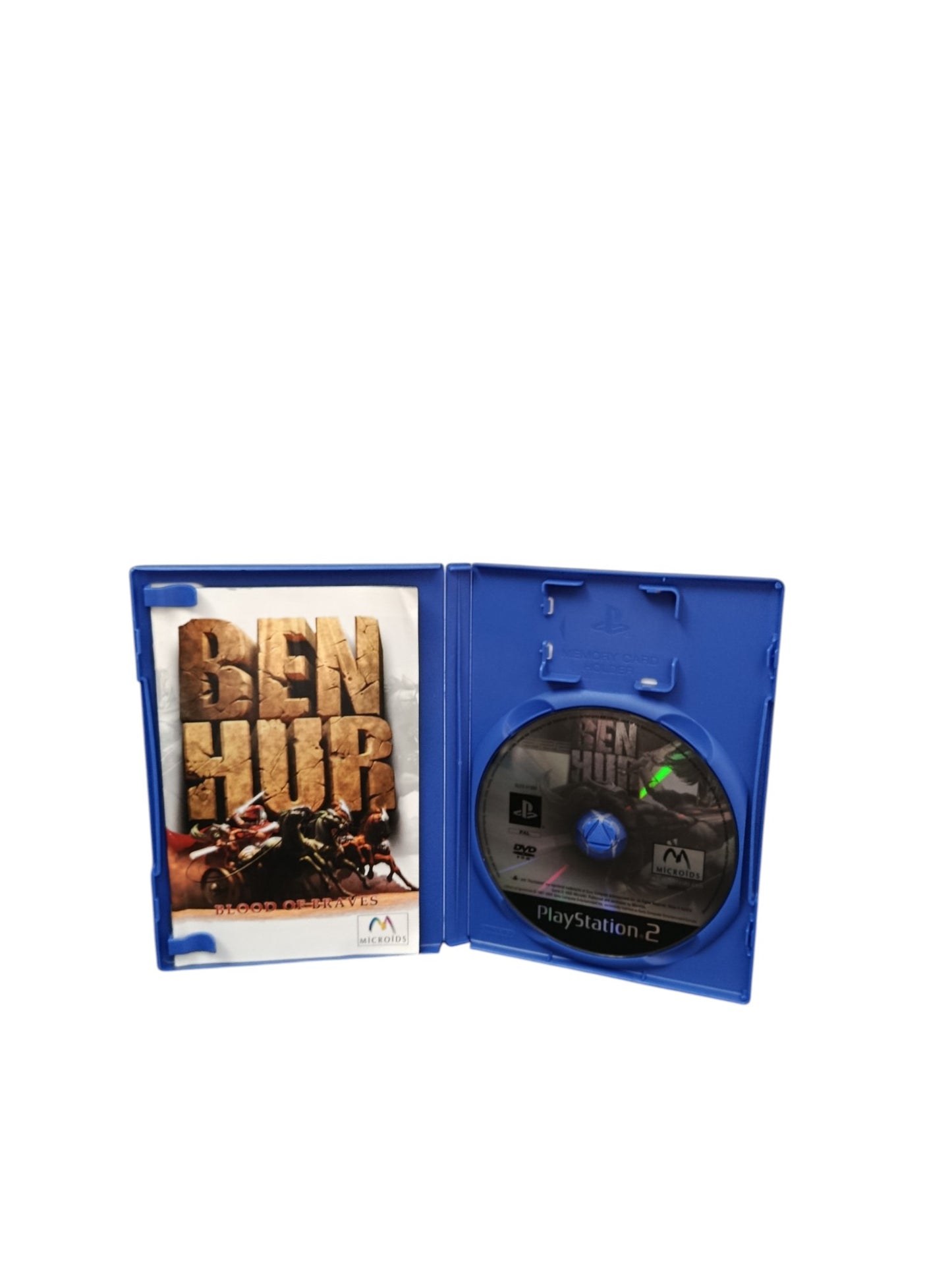 Ben Hur Blood of Braves PlayStation 2 PS2 Version UKV