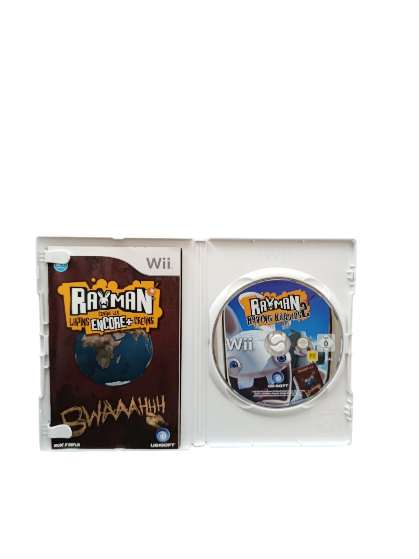 Rayman contre les Lapins Encore + Crétins WII