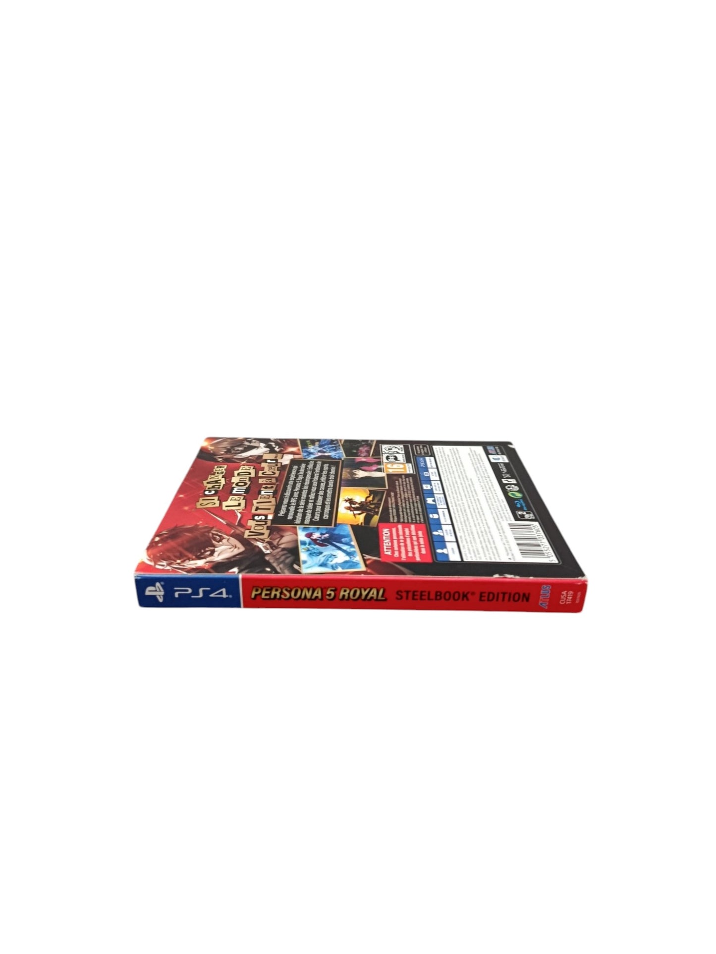 Persona 5 Royal Theme Dynamique PlayStation 4 PS4 Steelbook FRA