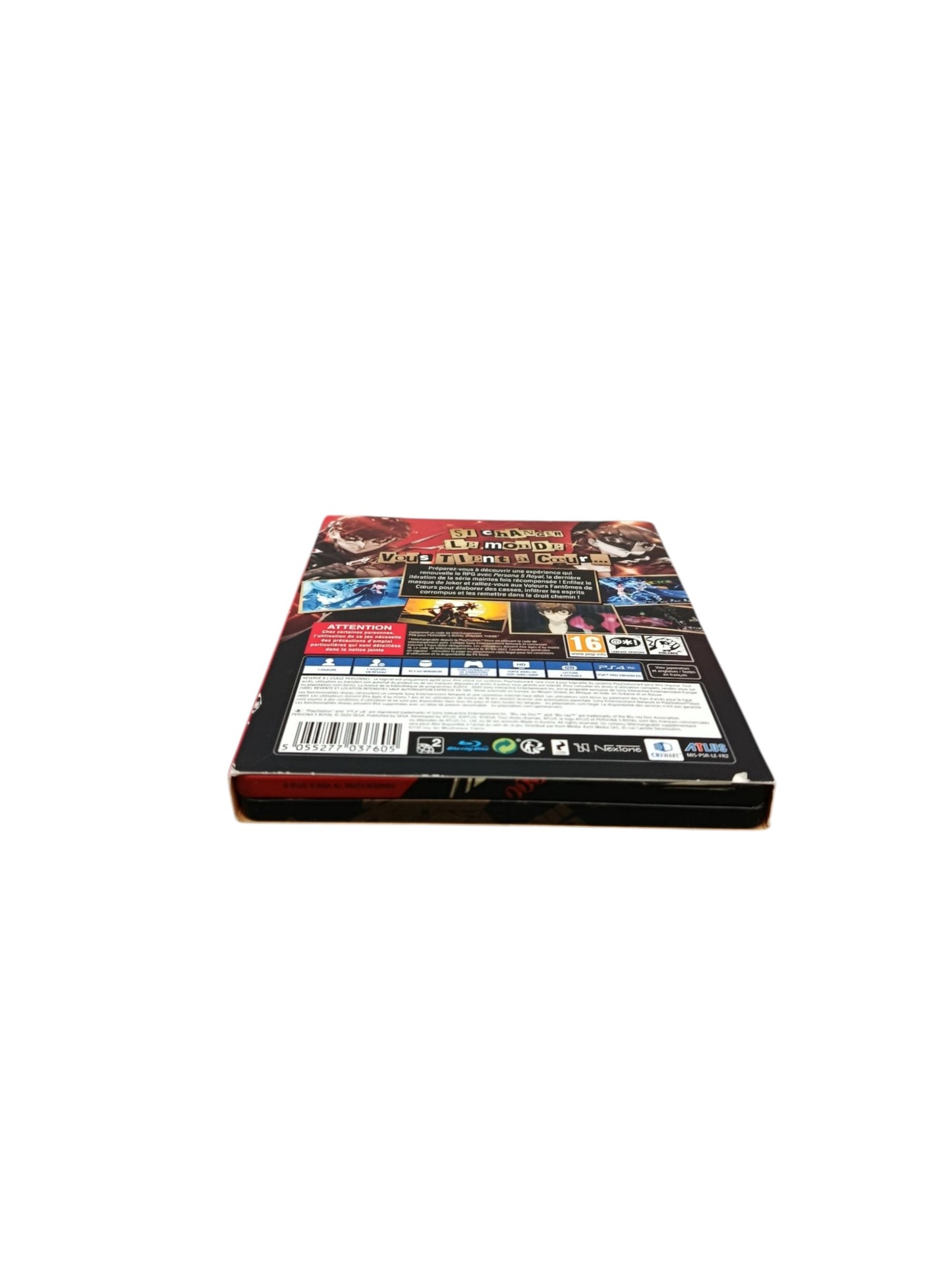 Persona 5 Royal Theme Dynamique PlayStation 4 PS4 Steelbook FRA