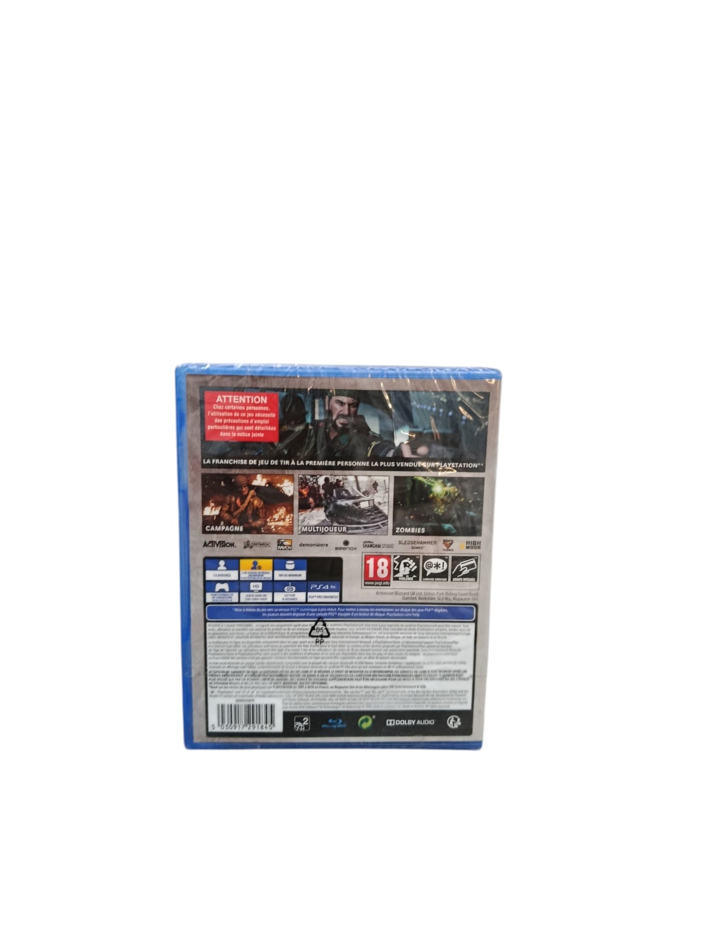Call of Duty Black Ops Cold War PlayStation 4 PS4 Neuf