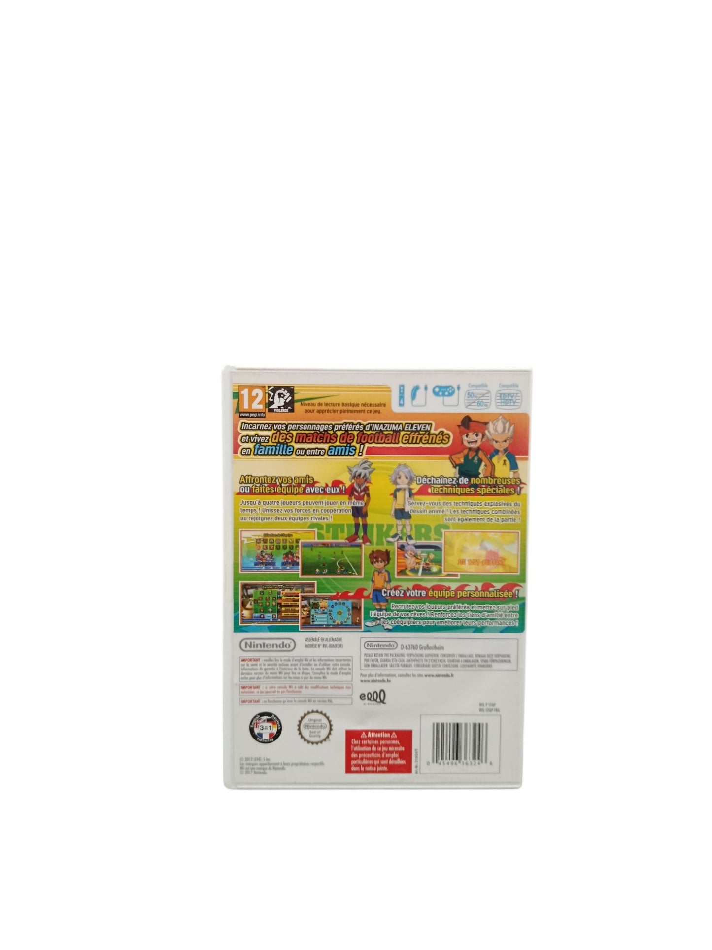 Inazuma Eleven Strikers Nintendo Wii